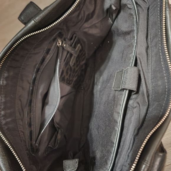 Berkely Leather Laptop Bag Black - Picture 9 of 16